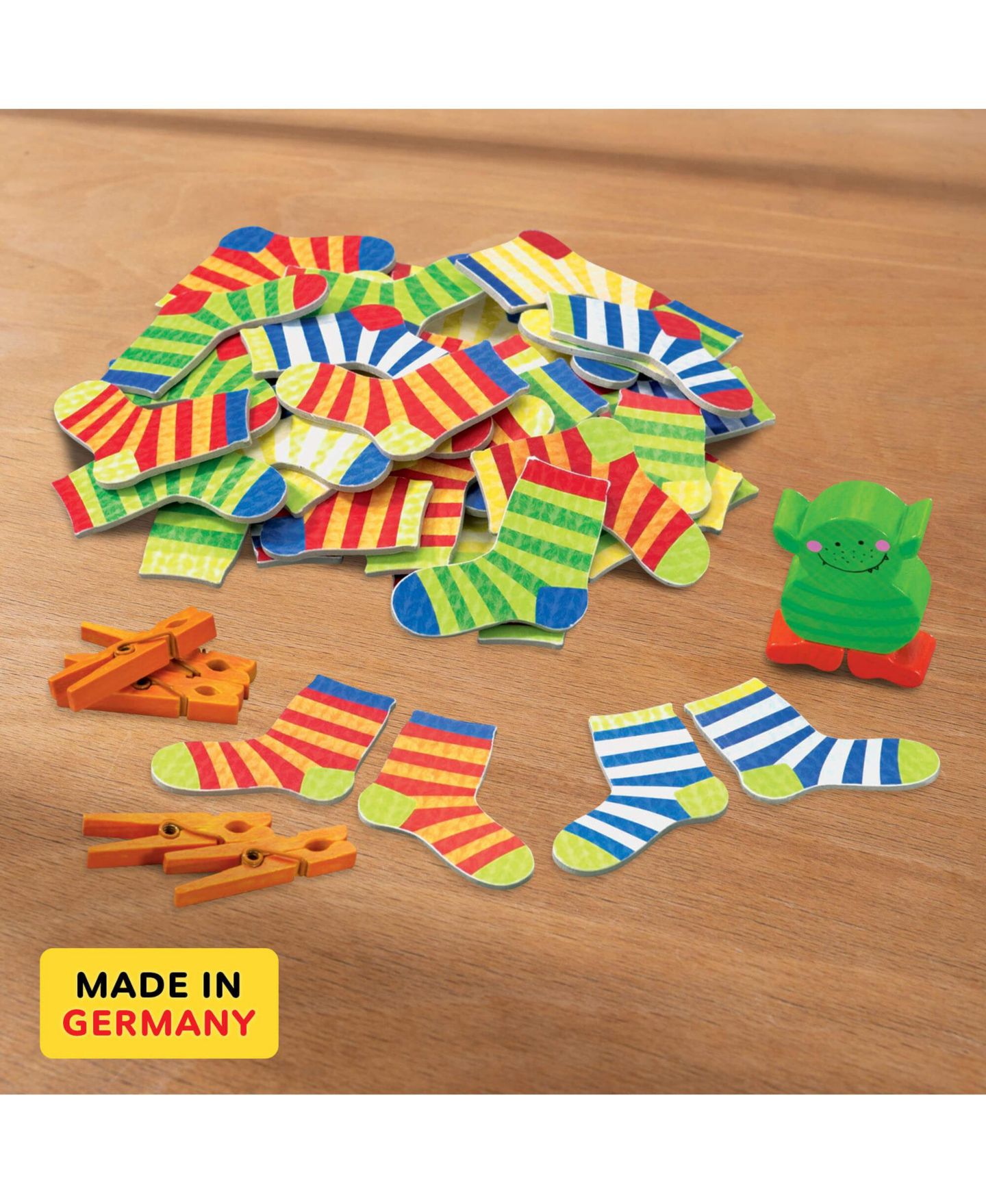 Детская настольная игра Haba Lucky Sock Matching and Memory Board Game, Ages 4+ — фото 4
