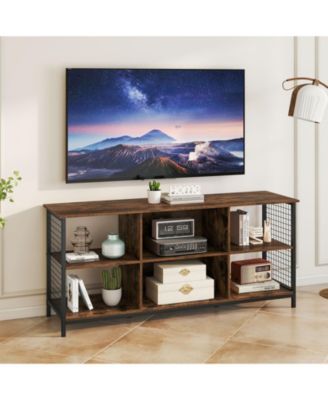 TV Stand for TVs up to 65 in with Storage Compartments