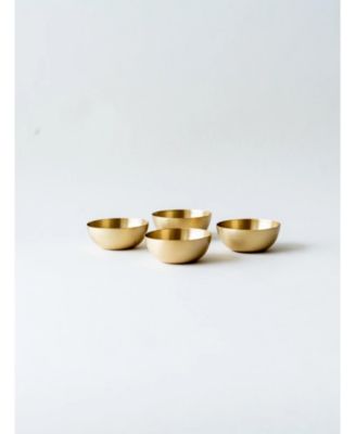 Fleck, Heirloom Brass Dip Bowl S/2