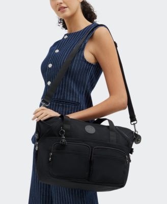 New Art Duo Pocket  Extra-Large Duffel Tote Bag