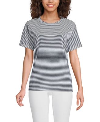 Women's Oversized Supima Short Sleeve Crew Neck T-Shirt
