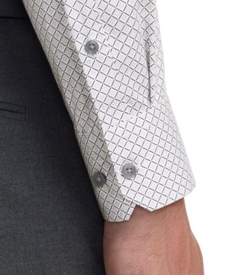 Ted Baker Men's Round Cuff Slim Fit Dress Shirt