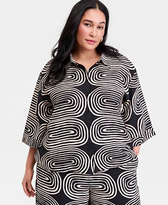 plus size dress shirts Jones New York Button Down Blouse - White engineered with a collar and long cuff sleeves Womens Shirt 1X Plus Size