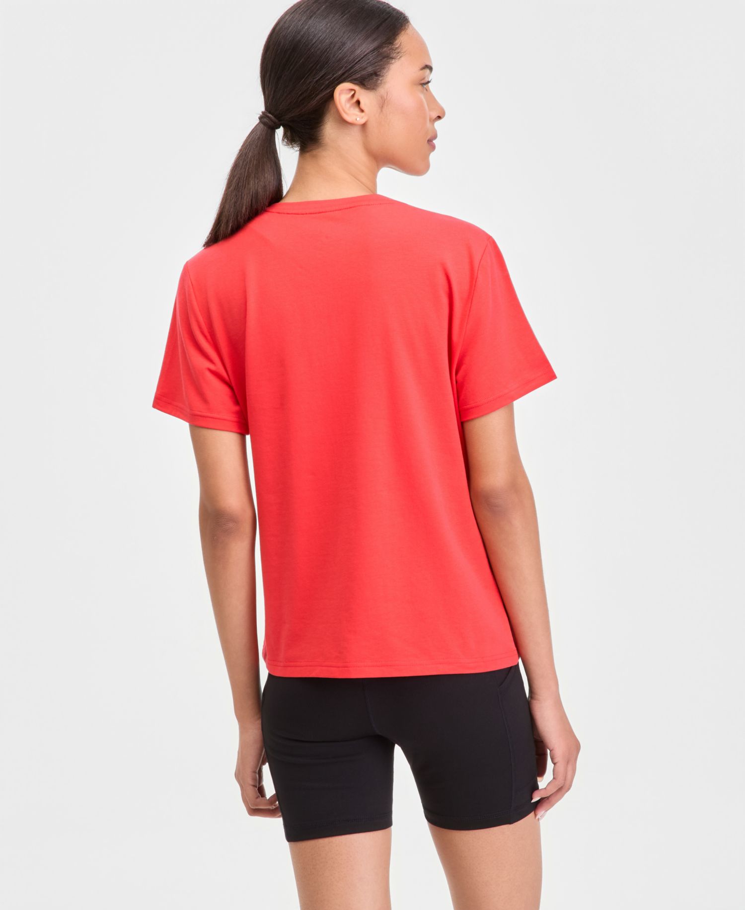 Plus Size Essential Cotton Short-Sleeve T-Shirt