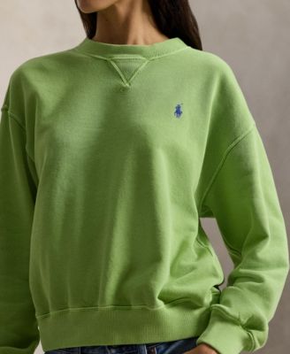 Women's Lightweight Fleece Crew Neck Sweatshirt