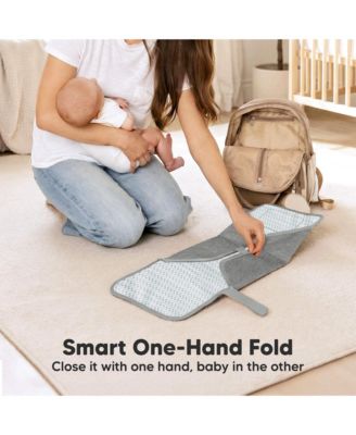 Flex Portable Changing Pad for Baby, Travel, Foldable Large Waterproof Baby Diaper Changing Mat for Diaper Bag