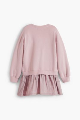 Girls's Butterfly dress with two-piece effect