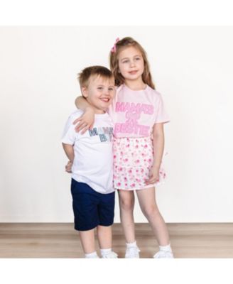 Baby Boys Mama's Patchwork Short Sleeve T-Shirt