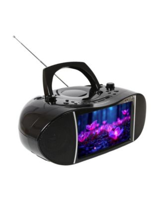 EDL-2901 Bluetooth Boombox TV and DVD Player with 9'' LCD Screen and Radio