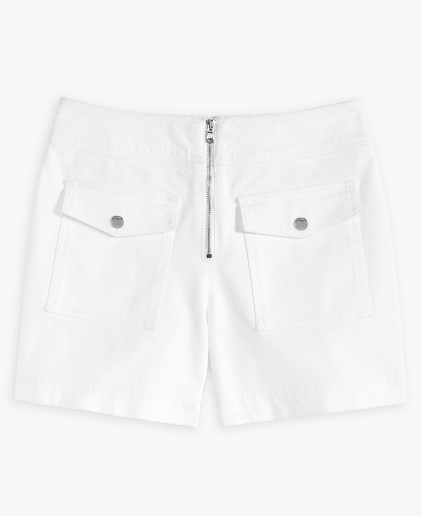 Женские шорты I.N.C. International Concepts Zip-Front Denim Shorts, цвет: Яркий белый — фото 5