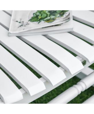 Wooden Rocking Chair for Porch, Indoor/Outdoor