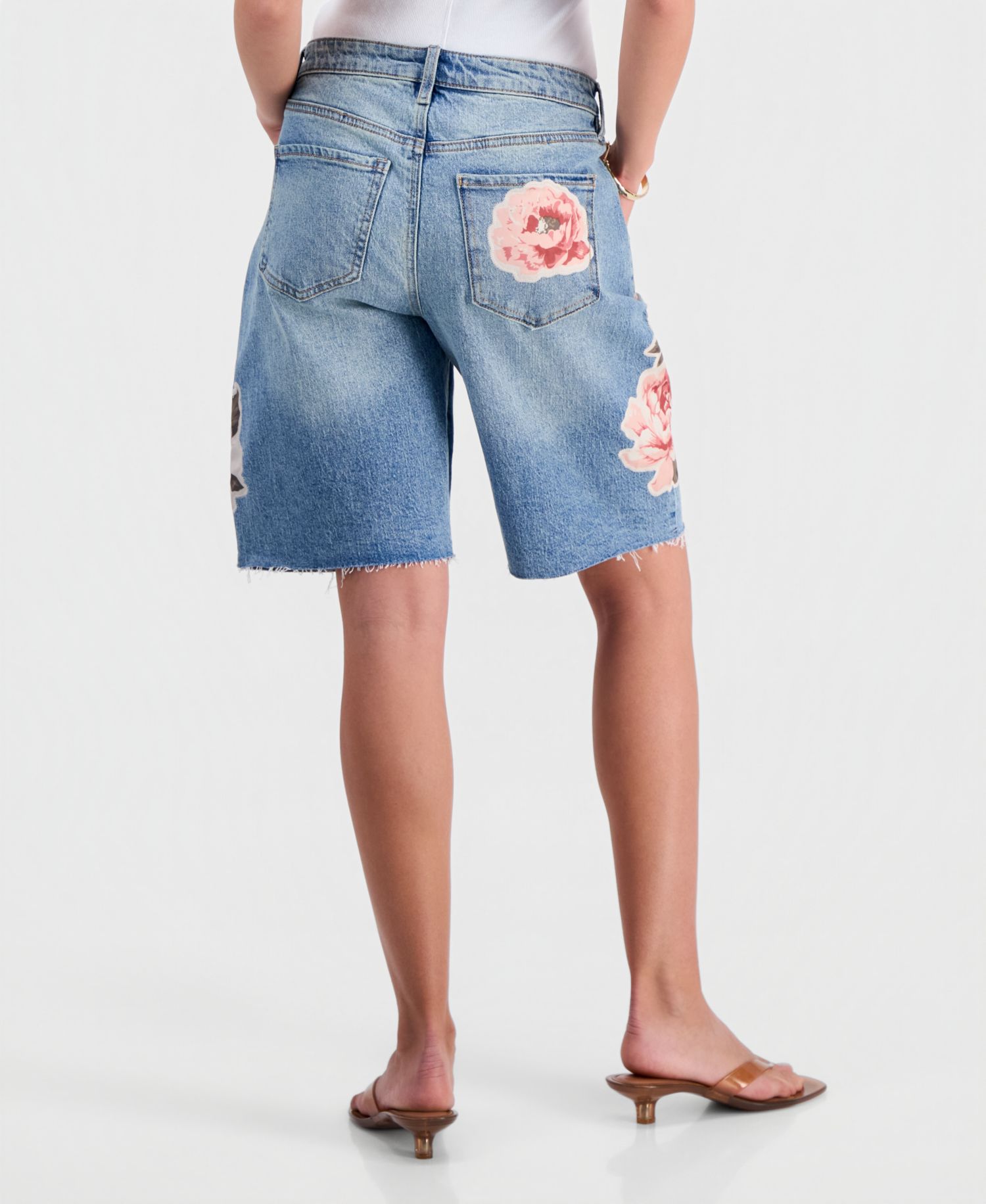Women's Floral Patchwork Jorts