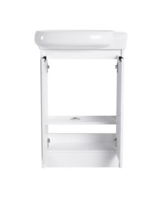 23" Freestanding Bathroom Vanity with Sink, Soft Close Doors