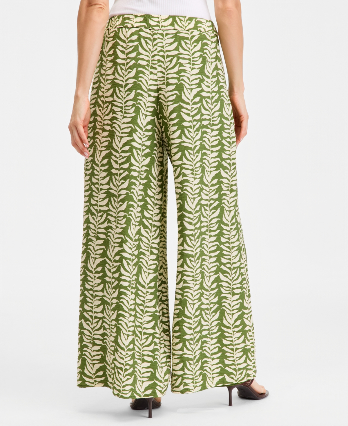 I.n.c. International Concepts Women's Printed Wide-Leg Pants, Macy's Exclusive