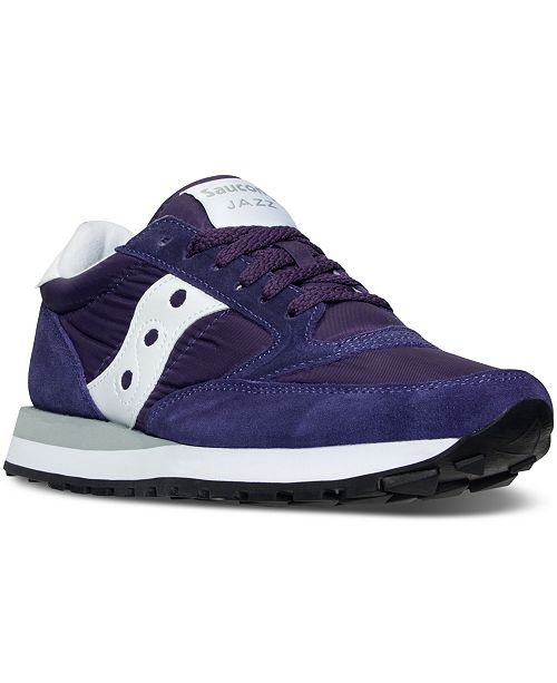 Saucony Men S Jazz Original Casual Sneakers From Finish Line Reviews Finish Line Athletic Shoes Men Macy S