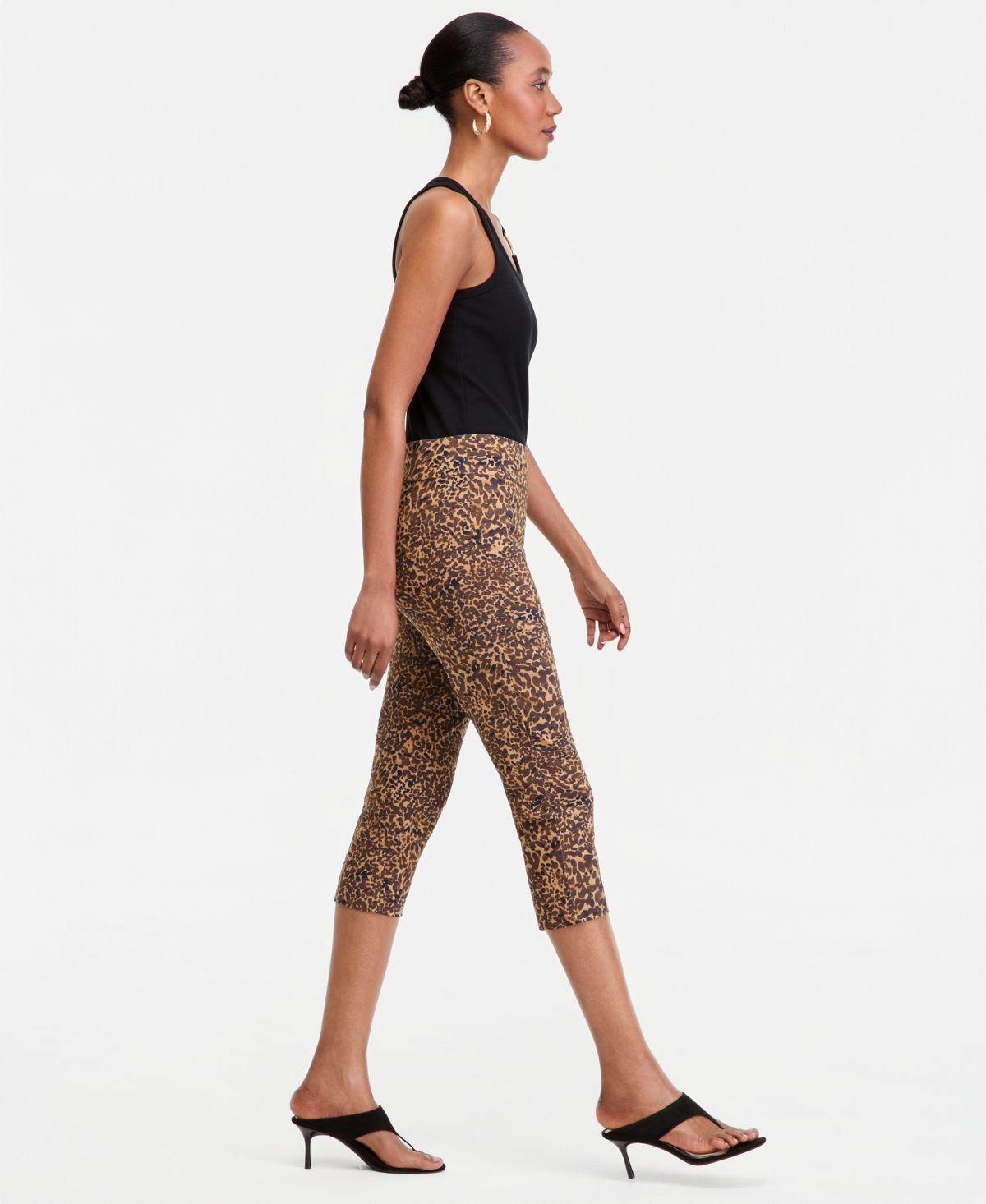 I.n.c. International Concepts Women's Printed Capri Pants, Macy's Exclusive