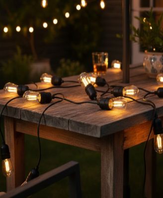 Pack of 25 Incandescent S14 Clear Christmas Replacement Bulbs