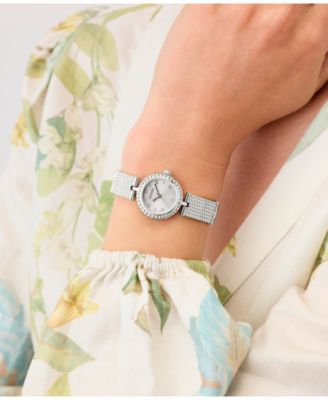 Women's Silver-Tone Stainless Steel Watch, 24mm