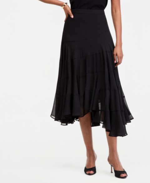 Женские юбки I.N.C. International Concepts Women's Asymmetrical Midi Skirt