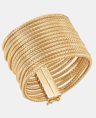Multi-Row Statement Flex Bracelet