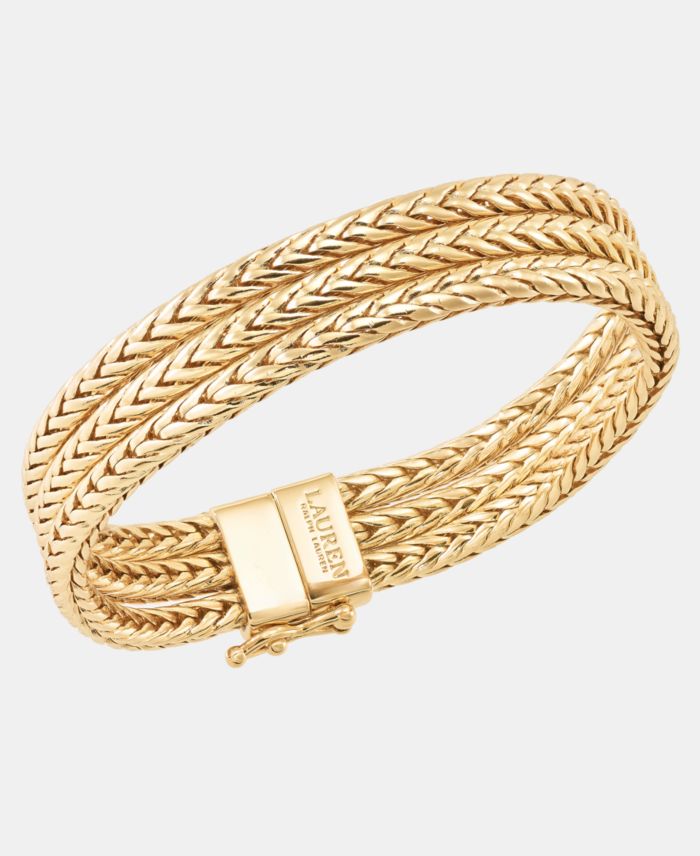 Lauren Ralph Lauren Triple-Row Flex Bracelet