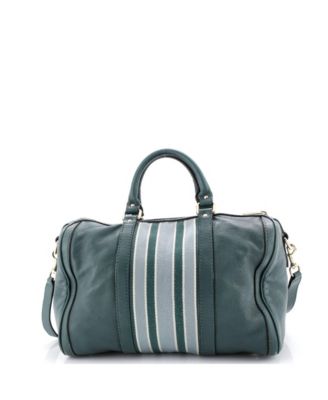 Medium Vintage Web Boston Bag Leather