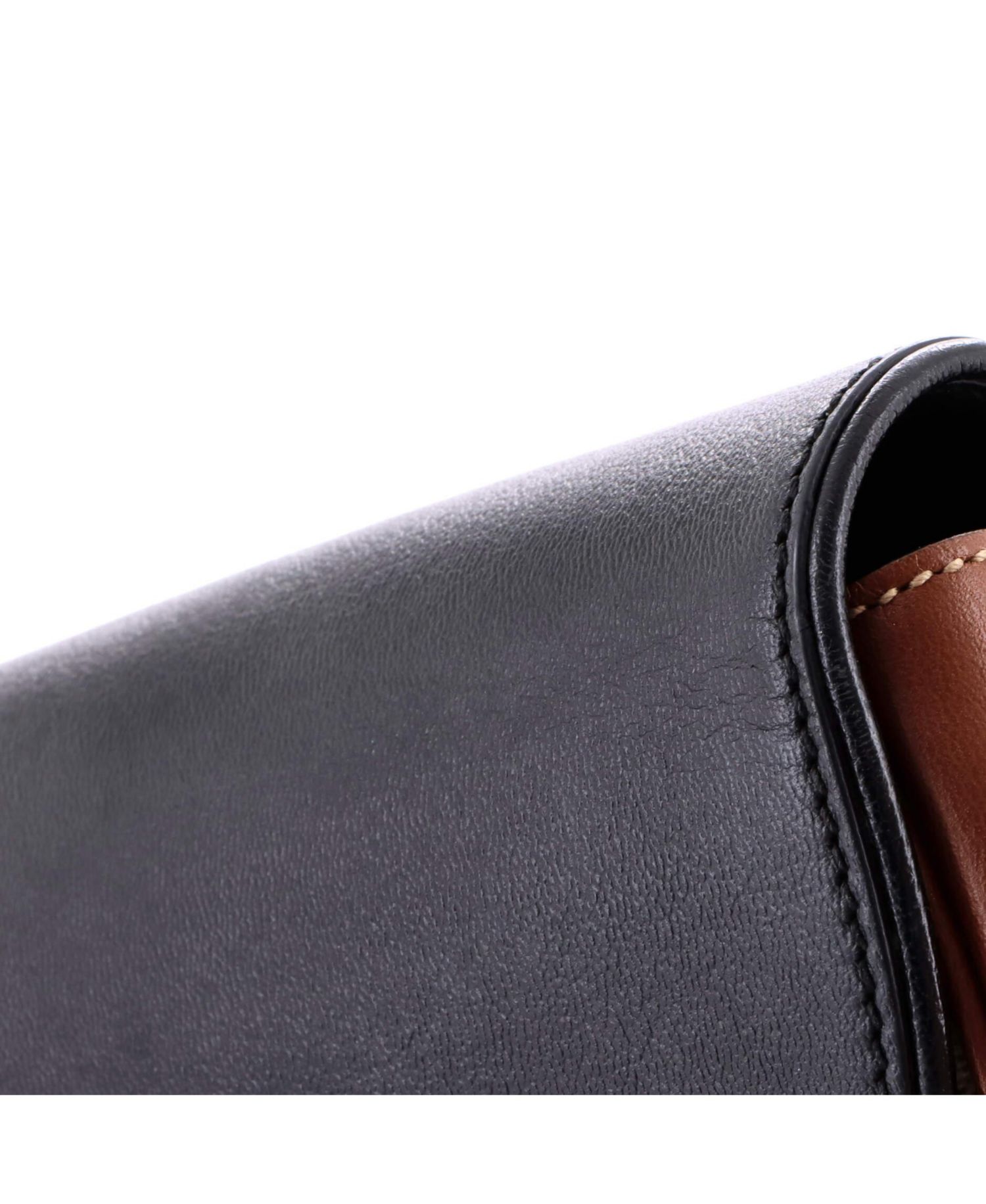 Small Padlock Saddle Shoulder Bag GG Coated Canvas and Leather