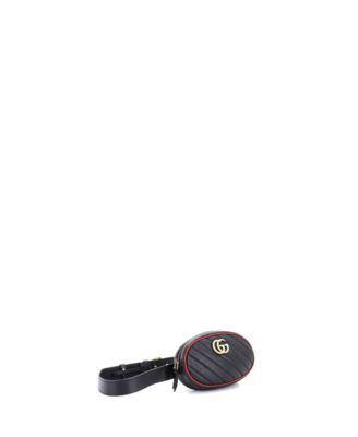 GG Marmont Belt Bag Diagonal Quilted Leather