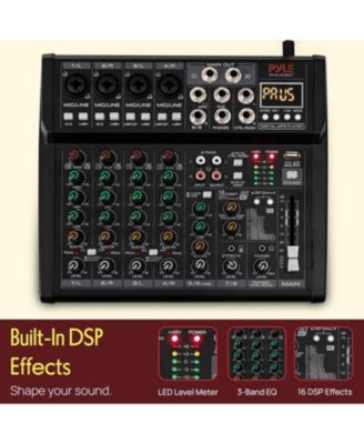 8-Ch Digital Audio Mixer with Bluetooth and DSP Effects (PMX408ST)