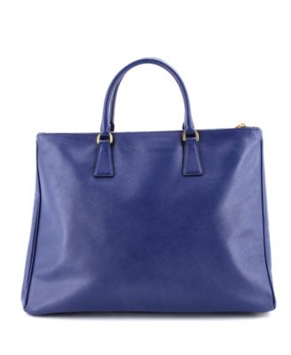 Large Galleria Double Zip Tote Saffiano Leather