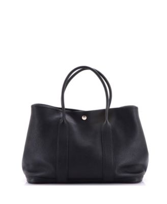 36 Garden Party Tote Leather