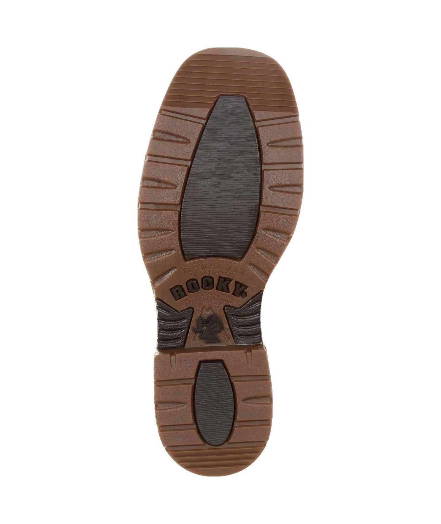 Мужские ботинки ROCKY Iginal Ride FLX Waterproof Western Boot, цвет: Тёмный коричневый — фото 2