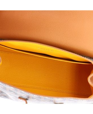 Mini Saigon Top Handle Bag Coated Canvas with Leather