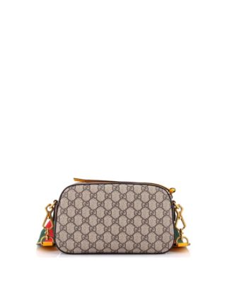 Neo Vintage Camera Messenger Bag GG Coated Canvas