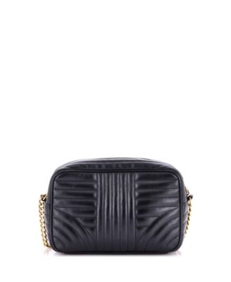 Small Camera Bag Diagramme Quilted Leather