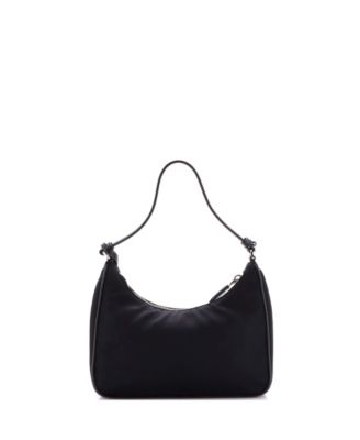 Mini Re-Edition 2005 Hobo Tessuto with Saffiano Leather