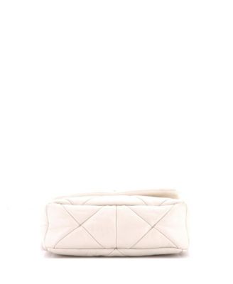 Small System Flap Shoulder Bag Quilted Nappa Leather