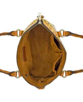 Zora Medium Leather Top Handle Crossbody Bag