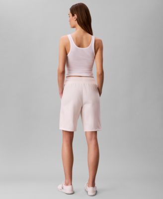 Women's Fleece Mid-Rise Shorts