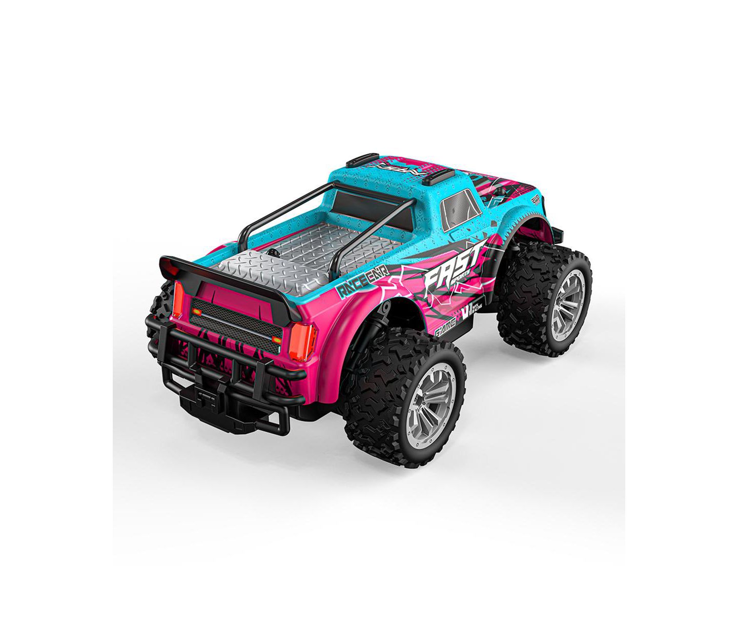 Детская игрушка Bruce & Shark 1:20 Scale KF23 Off-Road 2WD Remote Control Truck, цвет: Красный — фото 9