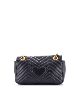 Medium GG Marmont Flap Bag Matelasse Leather