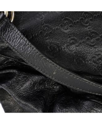 Large Full Moon Tote Guccissima Leather