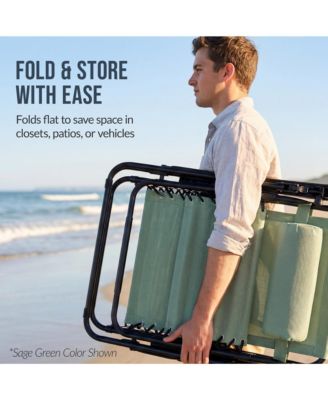 Set of 2 Extra Wide Zero Gravity Lounge Chair Recliners w/ Cup Holder