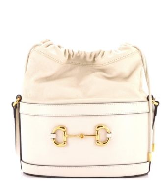 Small Horsebit 1955 Bucket Crossbody Bag Leather