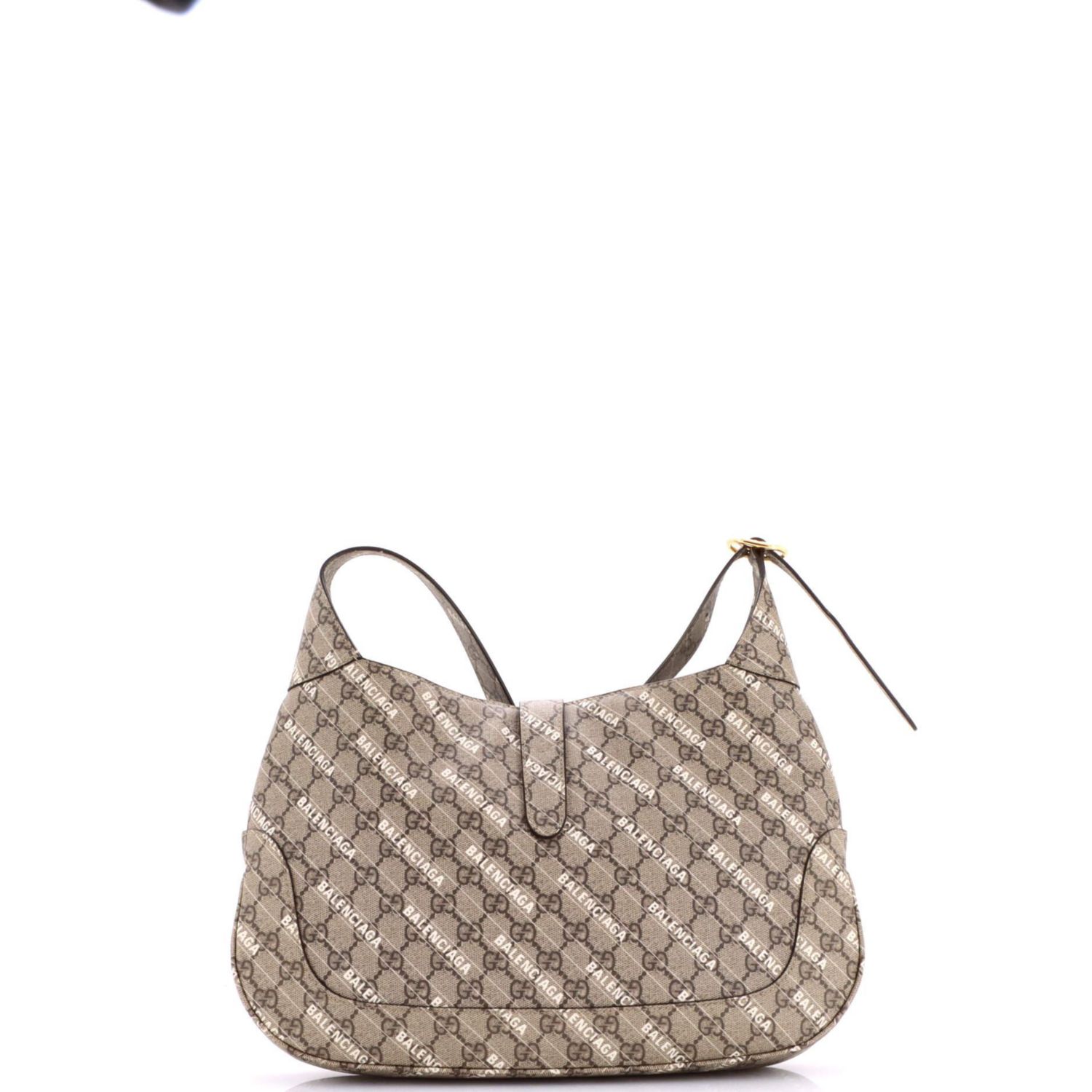 Medium x Balenciaga The Hacker Project Jackie 1961 Hobo GG Coated Canvas