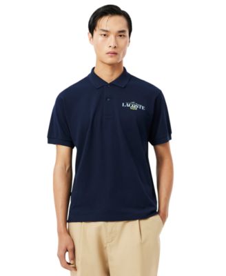 Men's Classic-Fit Printed Polo Shirt