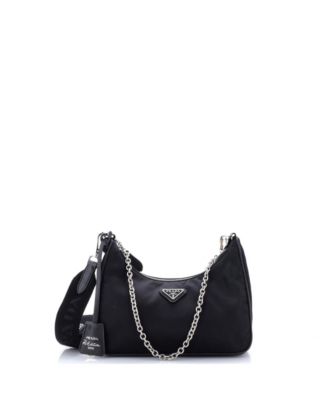 Small Re-Edition 2005 Shoulder Bag Tessuto