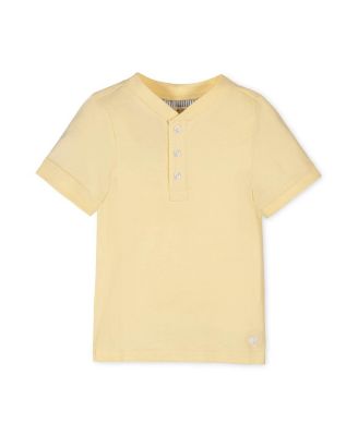 Toddler Boys Organic Short Sleeve Henley Tee