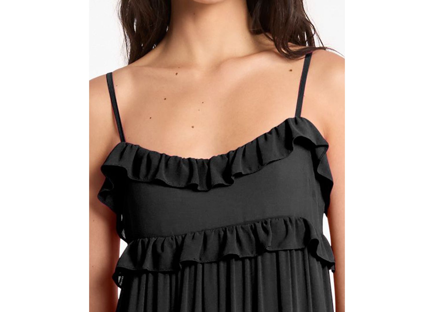 Women's Sleeveless Tiered Maxi Dress