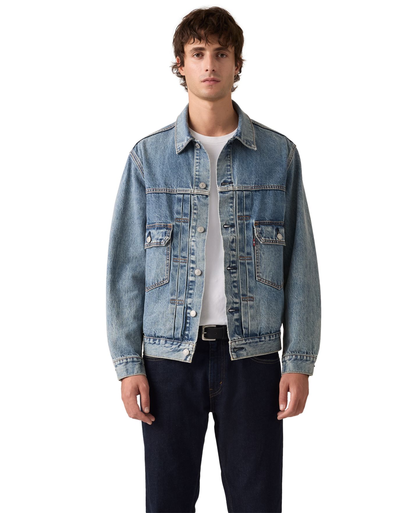 Мужская куртка Levi's Relaxed Trucker, цвет: Thats A Myth — фото 1